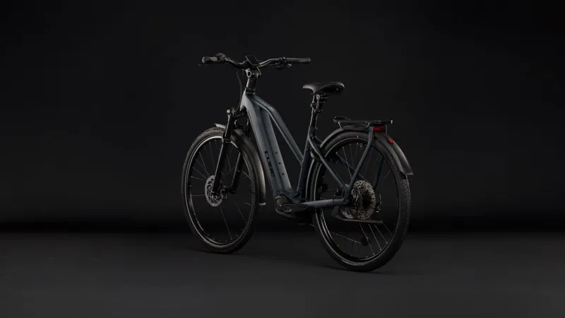 Cube Kathmandu Hybrid Pro 800 Electric Aluminium bike 2027 in Coal/Black-2