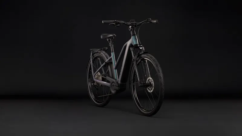 Cube Kathmandu Hybrid Pro 800 Electric Aluminium bike 2027 in Smaragdgrey/Black-1