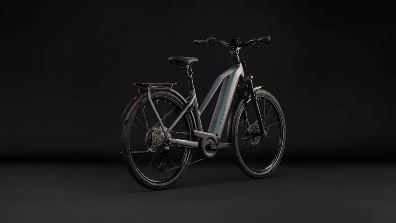 Cube Kathmandu Hybrid Pro 800 Electric Aluminium bike 2027 in Smaragdgrey/Black-4