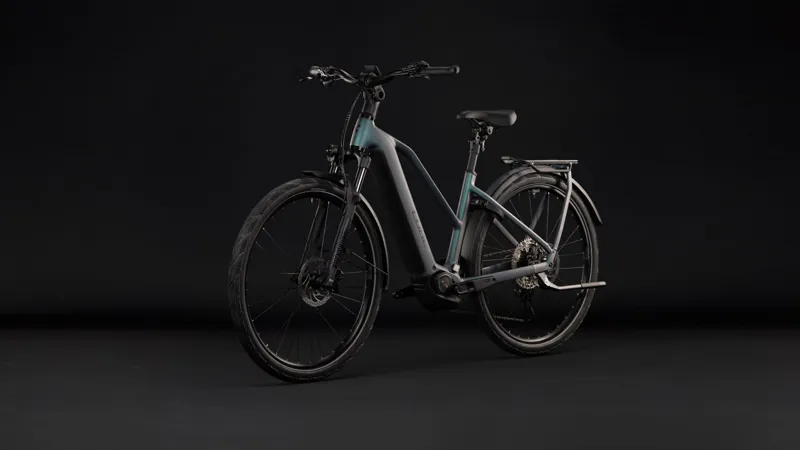 Cube Kathmandu Hybrid Pro 800 Electric Aluminium bike 2027 in Smaragdgrey/Black-3