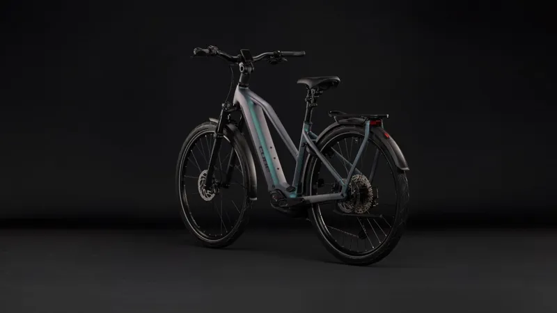 Cube Kathmandu Hybrid Pro 800 Electric Aluminium bike 2027 in Smaragdgrey/Black-2