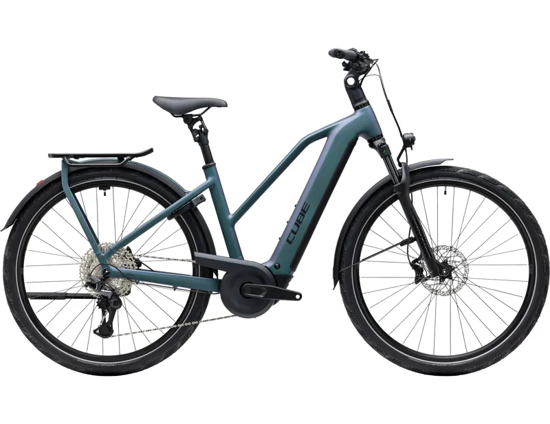 Cube Kathmandu Hybrid Pro 800 Electric Aluminium bike 2027 in Smaragdgrey/Black