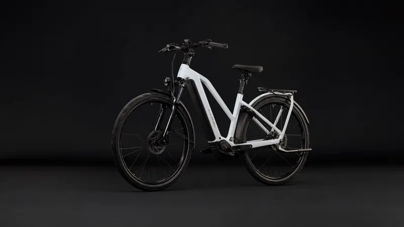 Cube Kathmandu Hybrid Deluxe Pro 800 Electric Aluminium bike 2027 in Metallicwhite/Chrome-4