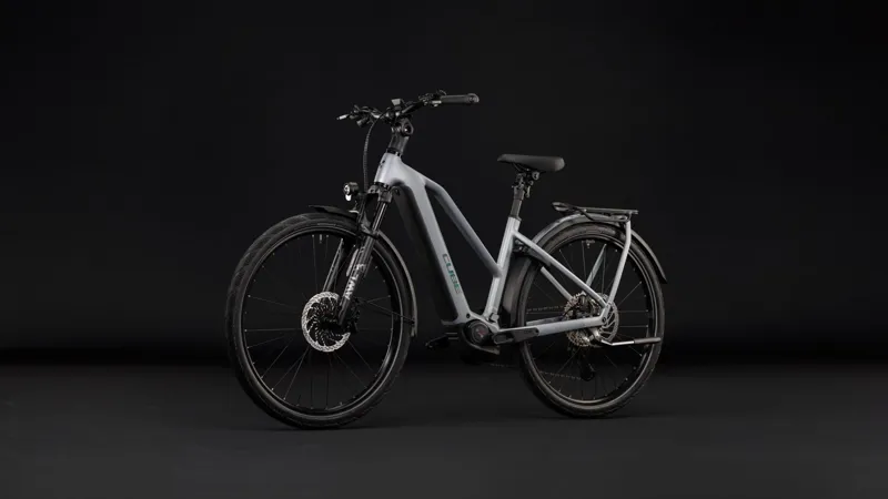 Cube Kathmandu Hybrid EXC 800 Electric Aluminium bike 2027 in Slategrey/Chrome-2