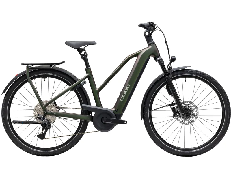 Cube Kathmandu Hybrid EXC 800 Electric Aluminium bike 2027 in Stellar/Chrome