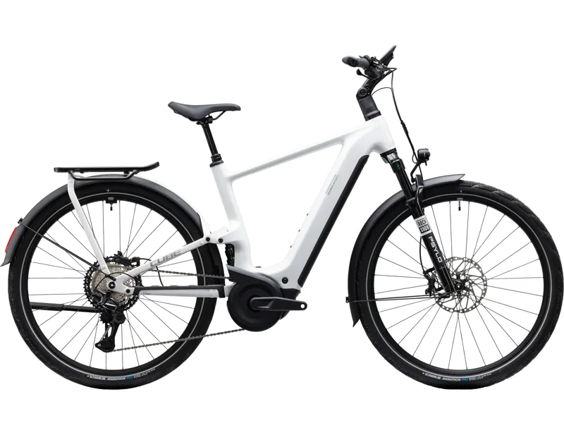 Cube Kathmandu Hybrid One11 HPC SLX 800 Electric Carbon bike 2027 in Metallicwhite/Prizm