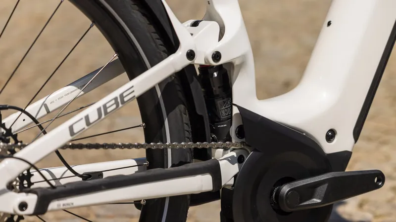 Cube Kathmandu Hybrid One11 HPC SLX 800 Electric Carbon bike 2027 in Metallicwhite/Prizm-8