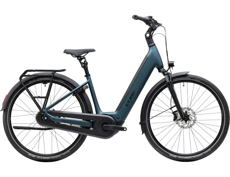 Cube Supreme Rt Hybrid Comfort EX 600 Electric Aluminium bike 2027 in Royalgreen/Black