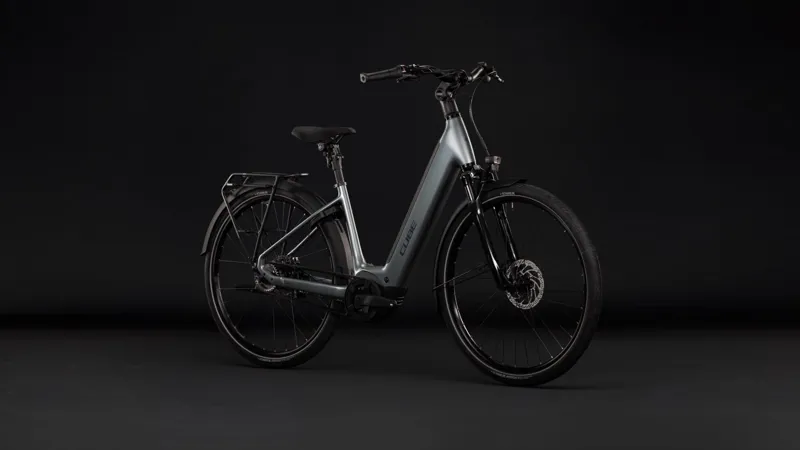Cube Supreme Rt Hybrid Deluxe EX 600 Electric Aluminium bike 2027 in Quicksilver/Grey-1