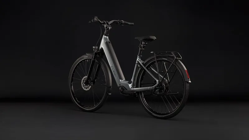 Cube Supreme Rt Hybrid Deluxe EX 600 Electric Aluminium bike 2027 in Quicksilver/Grey-2