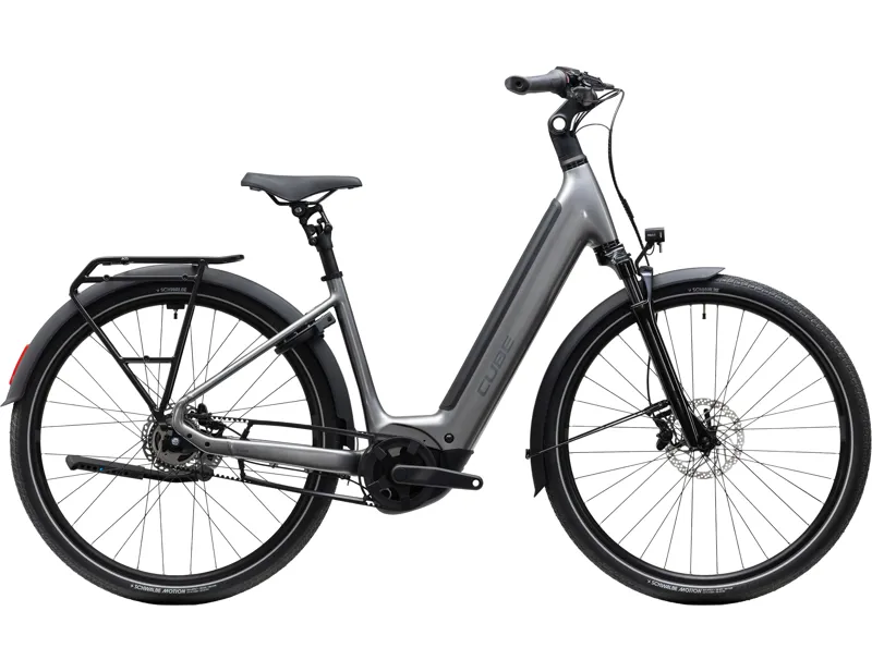Cube Supreme Rt Hybrid Deluxe EX 600 Electric Aluminium bike 2027 in Quicksilver/Grey