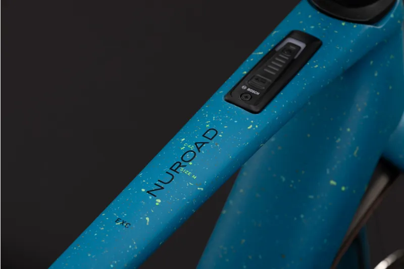 Cube Nuroad Hybrid C:62 EXC 400X FE Electric Carbon Gravel Bike 2027 in Tropicalteal/Black-10