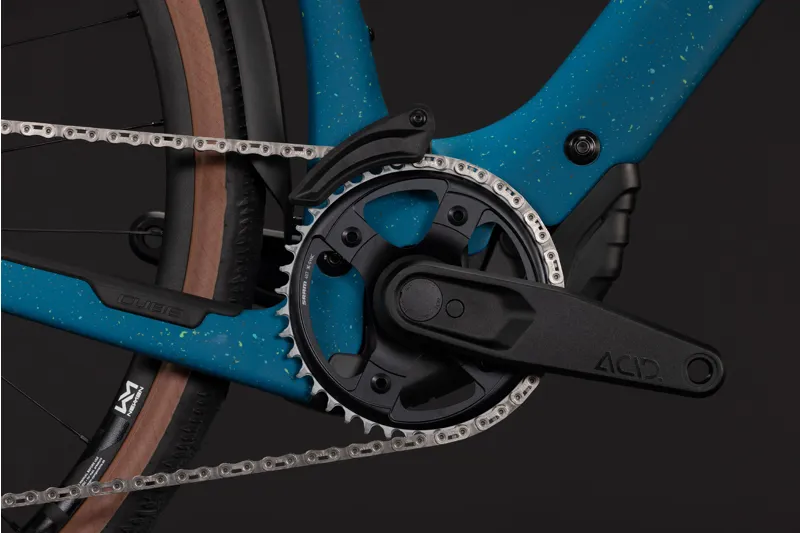 Cube Nuroad Hybrid C:62 EXC 400X FE Electric Carbon Gravel Bike 2027 in Tropicalteal/Black-8