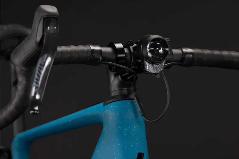 Cube Nuroad Hybrid C:62 EXC 400X FE Electric Carbon Gravel Bike 2027 in Tropicalteal/Black-6