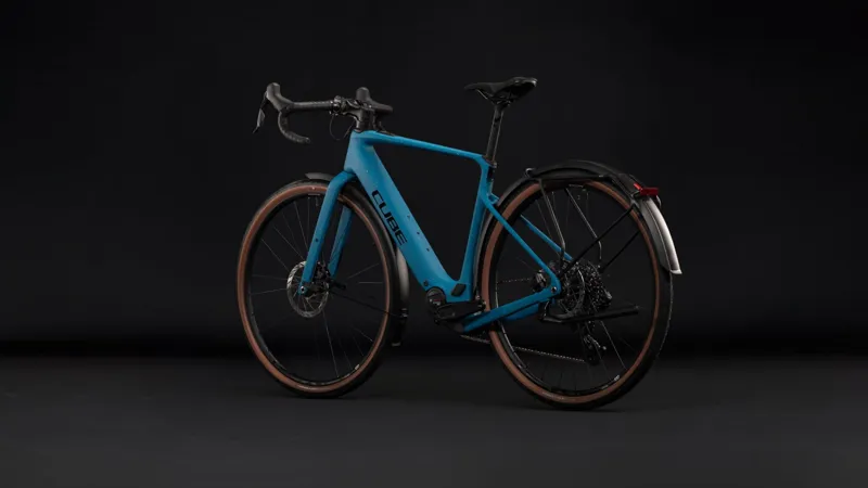 Cube Nuroad Hybrid C:62 EXC 400X FE Electric Carbon Gravel Bike 2027 in Tropicalteal/Black-2