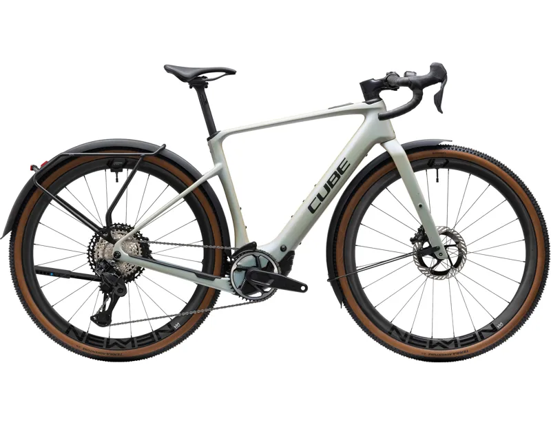 Cube Nuroad Hybrid C:62 SLX 400X FE Electric Carbon Gravel Bike 2027 in Glintsand/Black