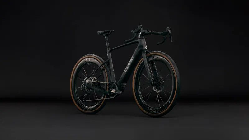 Cube Nuroad Hybrid C:62 SLT 400X Electric Carbon Gravel Bike 2027 in Onyxfibre/Blue-4