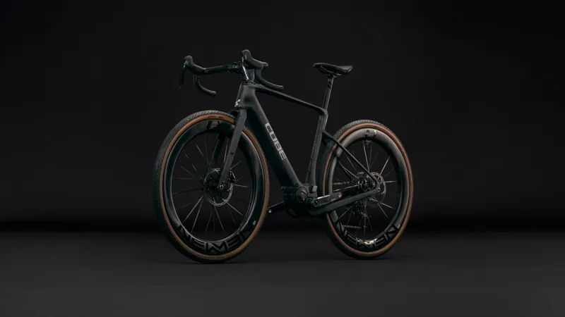 Cube Nuroad Hybrid C:62 SLT 400X Electric Carbon Gravel Bike 2027 in Onyxfibre/Blue-2