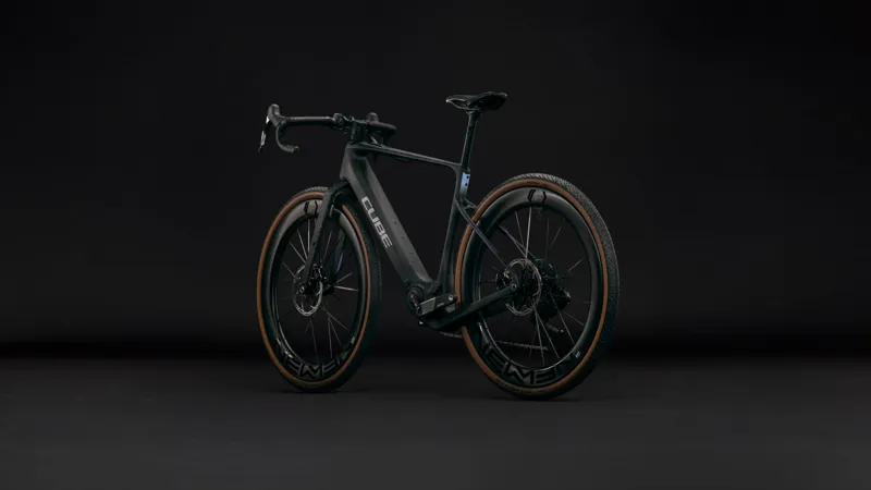 Cube Nuroad Hybrid C:62 SLT 400X Electric Carbon Gravel Bike 2027 in Onyxfibre/Blue-1