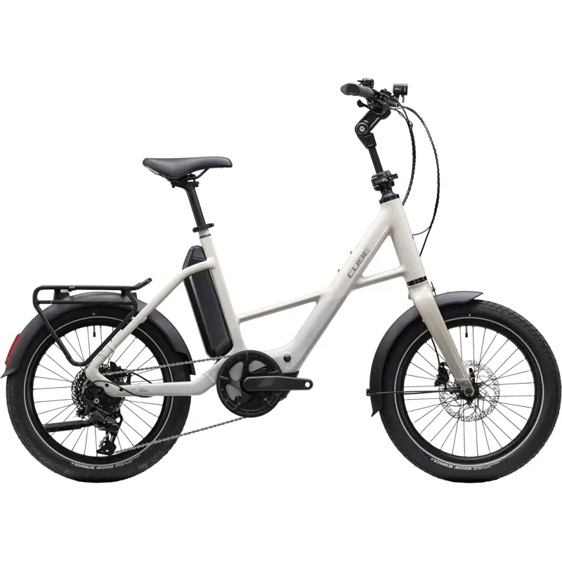 Balfes Bikes Cube Compact Hybrid 540 Electric 2027 Hybrid bike in Cotton/Reflex | Free postage over £30, £10 off first order, price match & 0% finance.