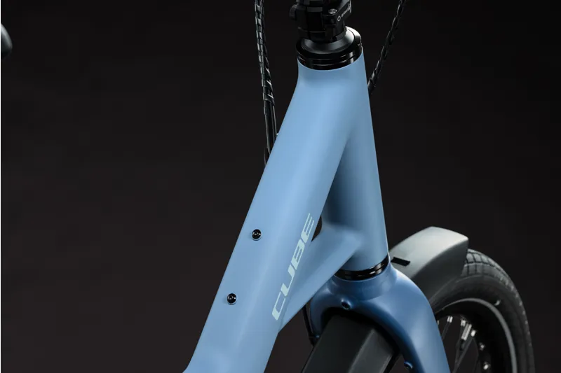 Cube Compact Hybrid 540 Electric 2027 Hybrid bike in Thistleblue/Blue-6