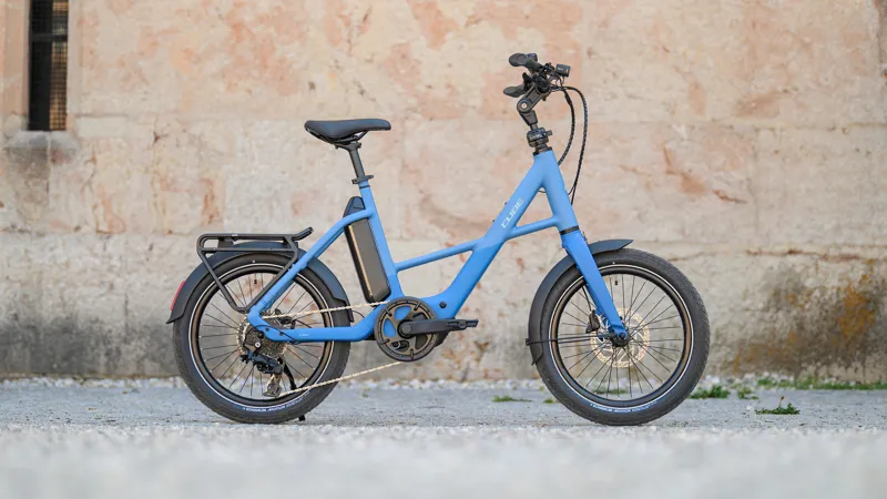 Cube Compact Hybrid 540 Electric 2027 Hybrid bike in Thistleblue/Blue-10