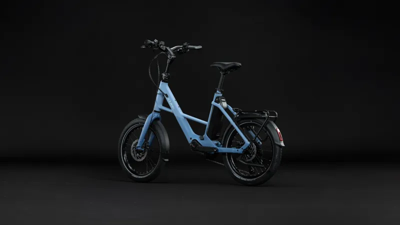 Cube Compact Hybrid 540 Electric 2027 Hybrid bike in Thistleblue/Blue-2