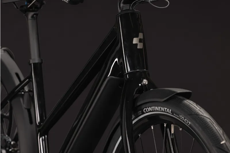 Cube Editor Hybrid One 360 FE Trapeze Electric Aluminium bike 2027 in Black/Irongrey-8