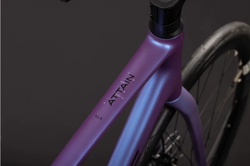 Cube Attain SLX Carbon Road bike 2027 in Blueiris/Black-9