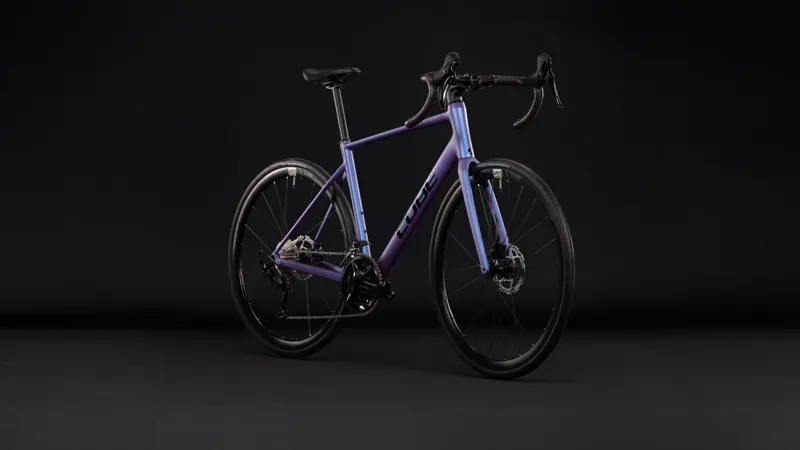 Cube Attain SLX Carbon Road bike 2027 in Blueiris/Black-1