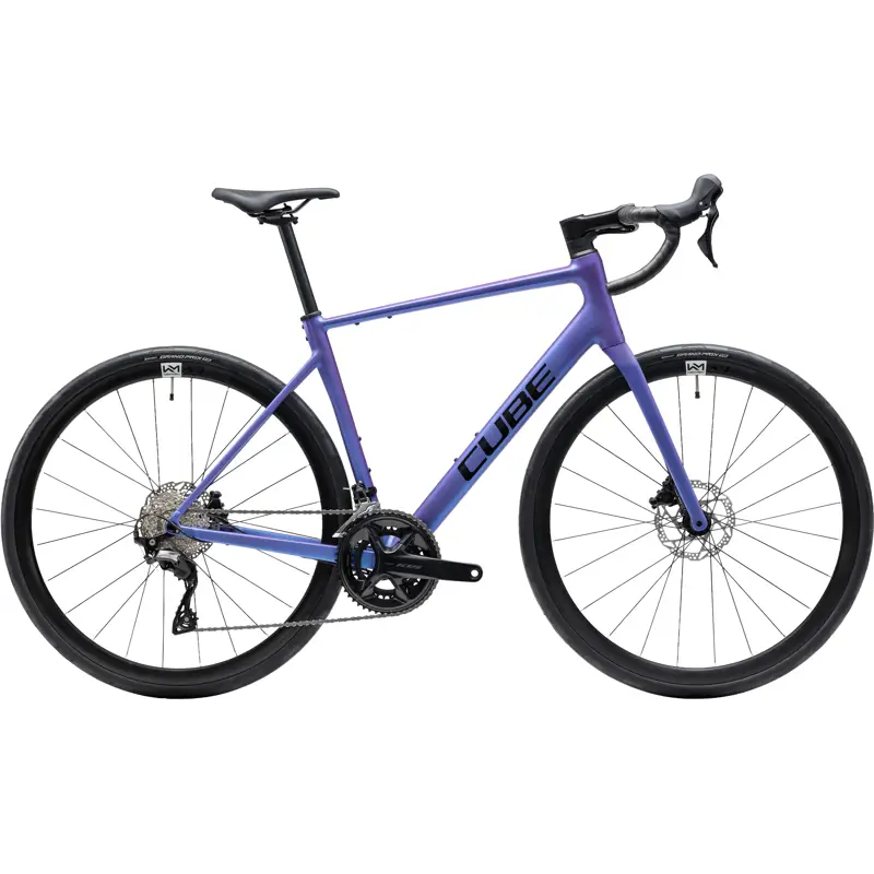Balfes Bikes Cube Attain SLX Carbon Road bike 2027 in Blueiris/Black | Free postage over £30, £10 off first order, price match & 0% finance.