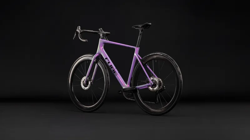 Cube Attain C:62 SLT Carbon Road bike 2027 in Cosmicpurple/Black-1