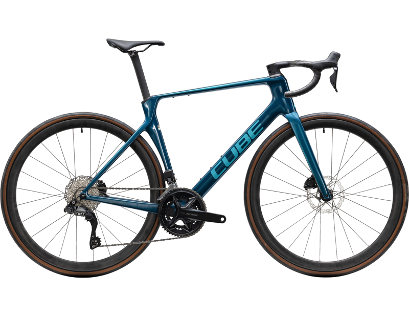Cube Agree C:62 ONE Road Bike 2027 in Midnightteal/Sea