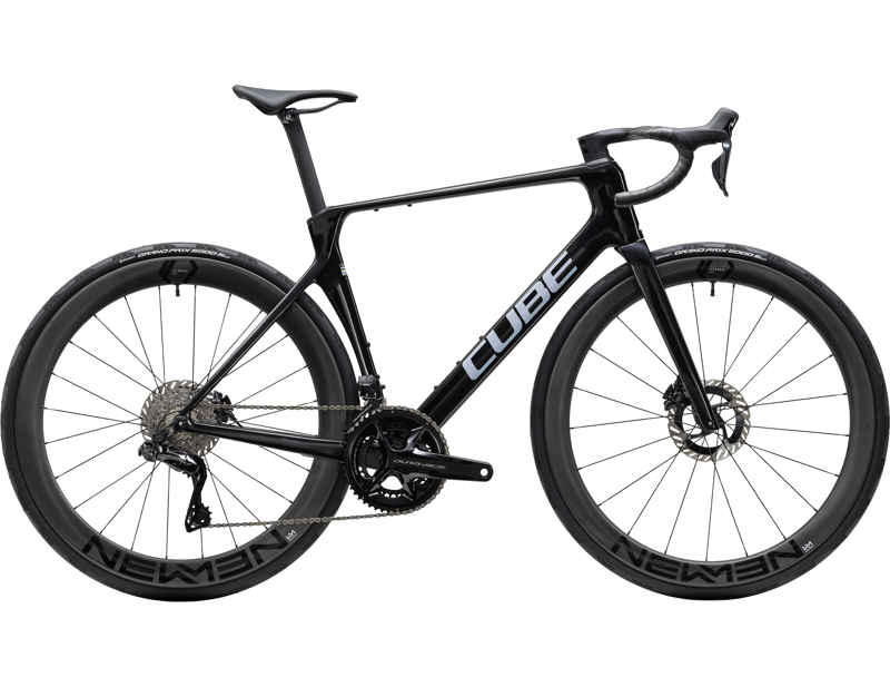 Cube Agree C:62 SLT Di2 Road Bike 2027 in Blackpearl/Switchwhite