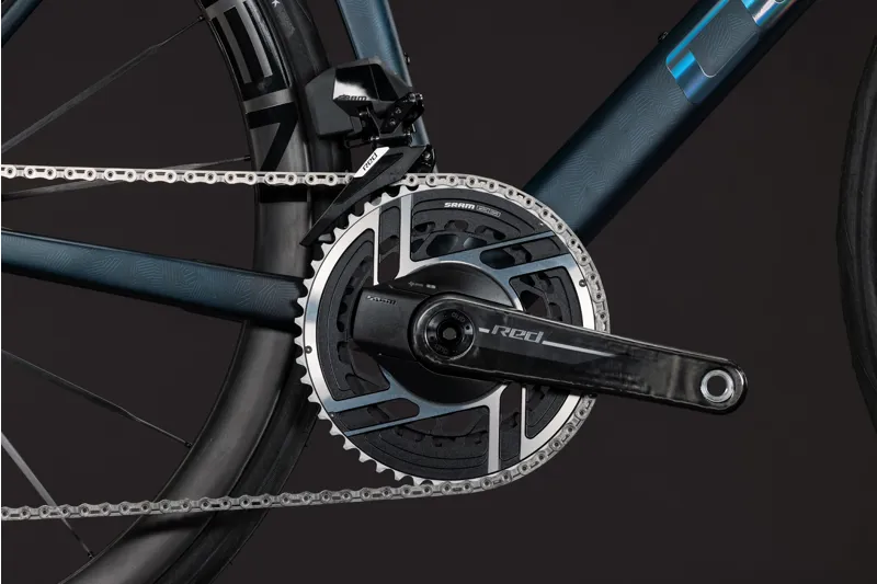 Cube Litening Air C:68X SLX Carbon Road bike 2027 in Liquidblue/Crisscross-9