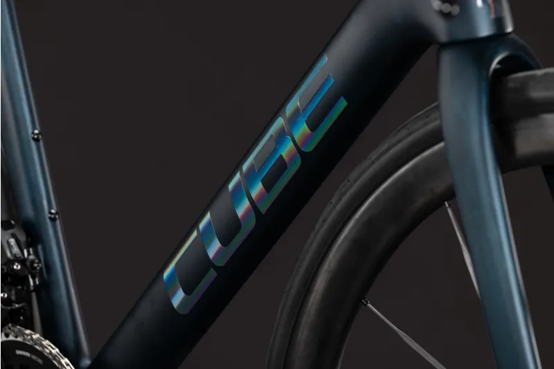 Cube Litening Air C:68X SLX Carbon Road bike 2027 in Liquidblue/Crisscross-7