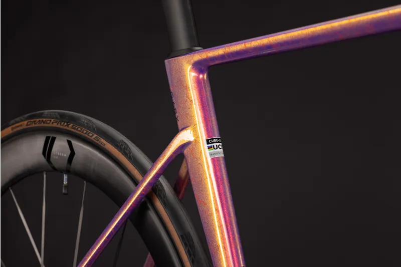 Cube Litening Air C:68X SLT Carbon Road bike 2027 in Beamfibre/Black-7