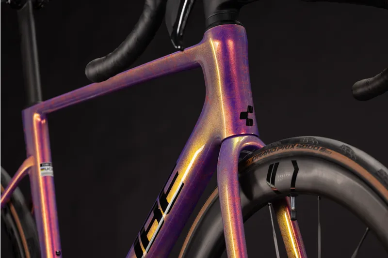 Cube Litening Air C:68X SLT Carbon Road bike 2027 in Beamfibre/Black-6