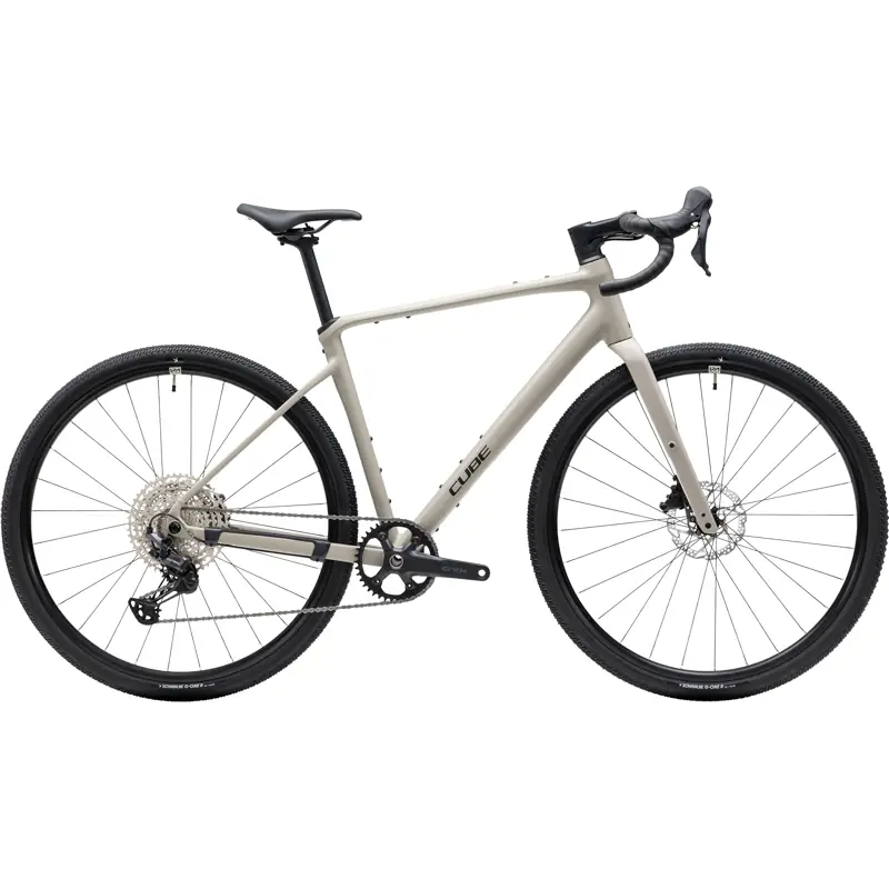 Balfes Bikes Cube Nuroad EX Aluminium Gravel bike 2027 in Oatgrey/Black | Free postage over £30, £10 off first order, price match & 0% finance.