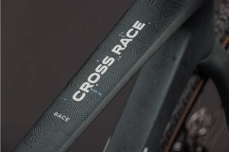 Cube Cross Race C:62 Race Carbon Cross bike 2027 in Grey/Carbon/Crisscross-9