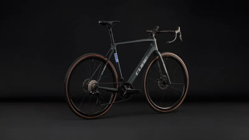 Cube Cross Race C:62 Race Carbon Cross bike 2027 in Grey/Carbon/Crisscross-3