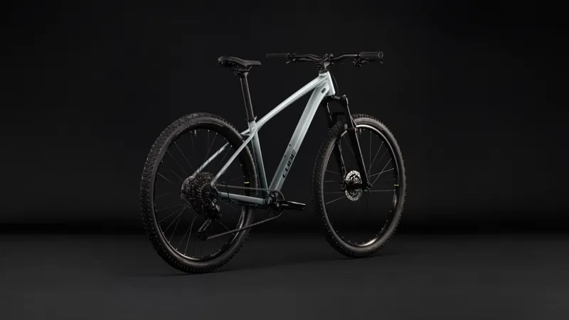 Cube Aim Pro Mountain Bike 2027 in Grey/Black-2