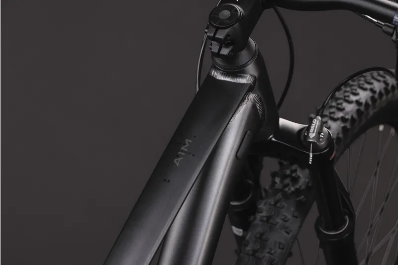 Cube Aim SLX Mountain Bike 2027 in Slateblack Chrome-5