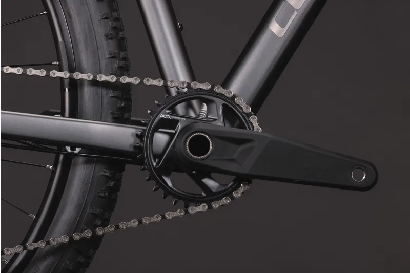 Cube Aim SLX Mountain Bike 2027 in Slateblack Chrome-9