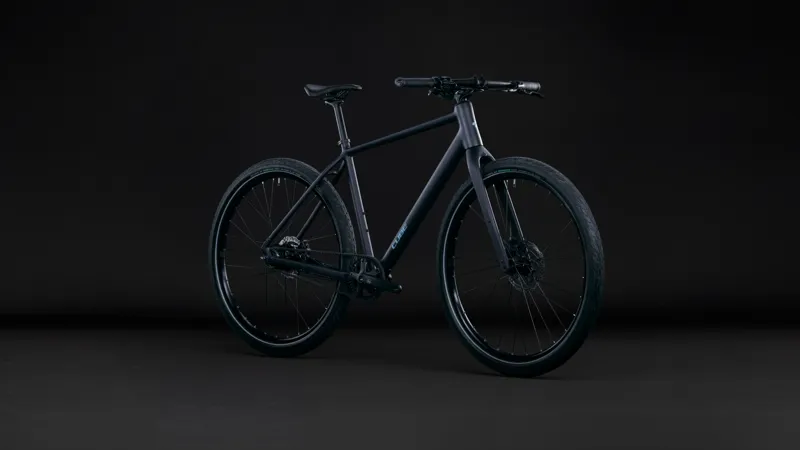 Cube Editor Pro Hybrid bike 2027 in Night/Chrome-3