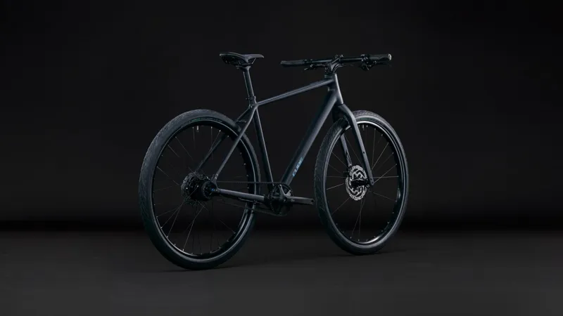 Cube Editor Pro Hybrid bike 2027 in Night/Chrome-2