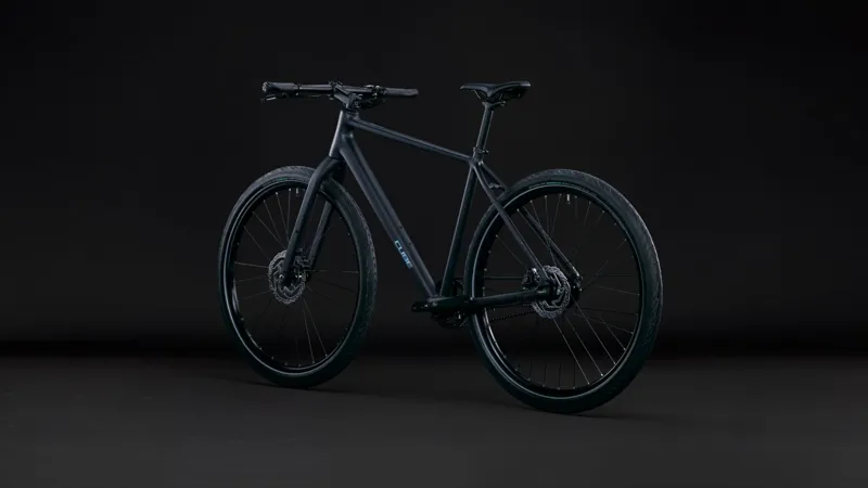 Cube Editor Pro Hybrid bike 2027 in Night/Chrome-4