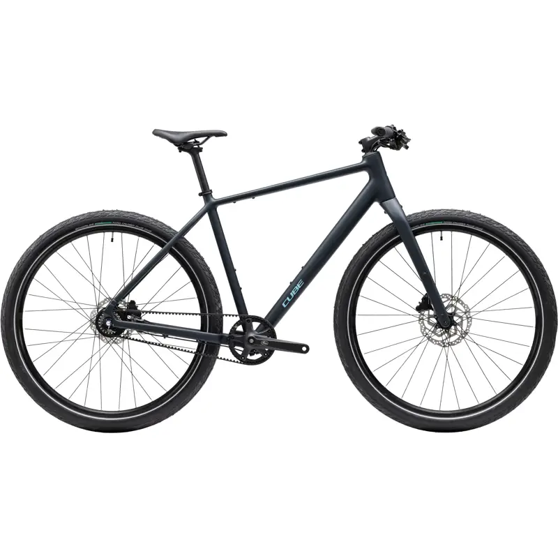 Balfes Bikes Cube Editor Pro Hybrid bike 2027 in Night/Chrome | Free postage over £30, £10 off first order, price match & 0% finance.
