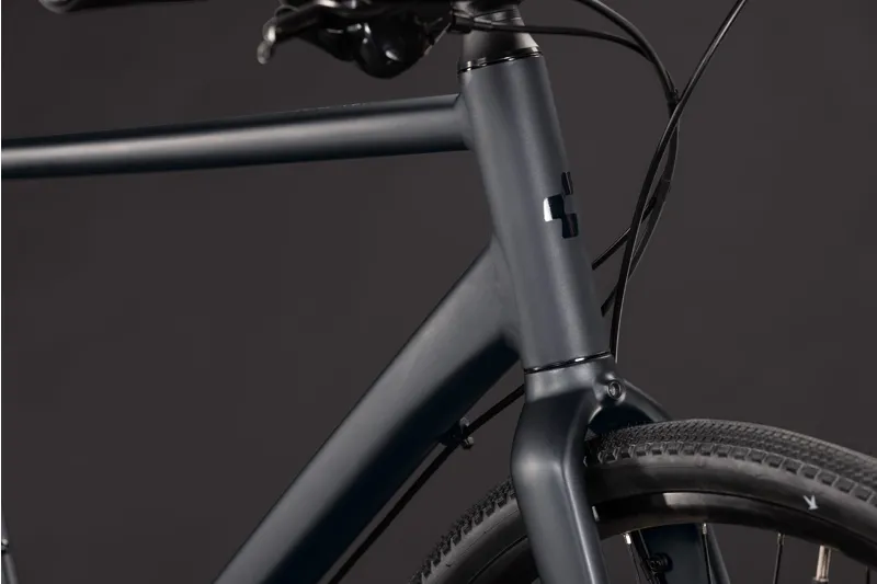 Cube Nulane Deluxe EXC Hybrid bike 2027 in Grey/Chrome-8