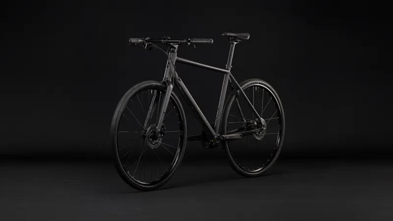 Cube Nulane Deluxe EXC Hybrid bike 2027 in Grey/Chrome-1